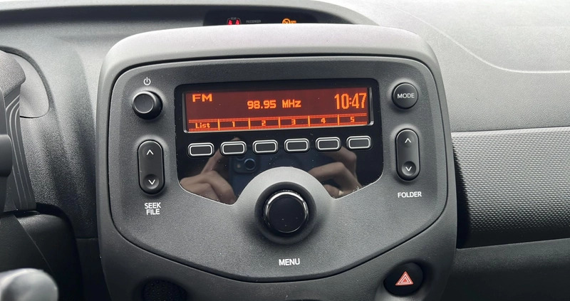Toyota Aygo cena 33900 przebieg: 36792, rok produkcji 2016 z Polanica-Zdrój małe 211